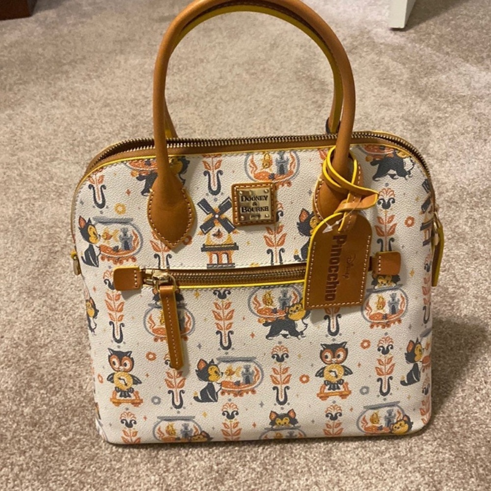 Brand New Figaro and Cleo Dooney & Bourke Satchel Bag - Pinocchio